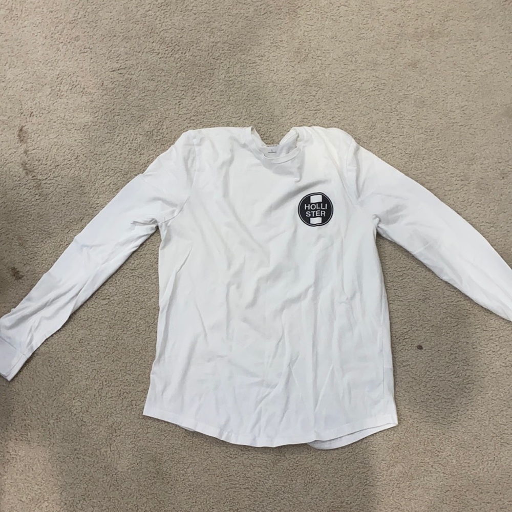 Black and White Hollister Shirt